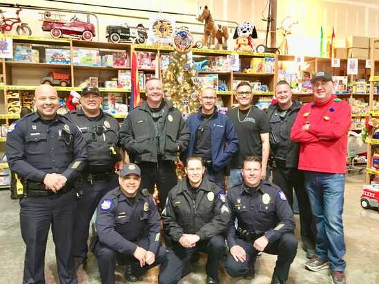 911 Toy Drive Officers